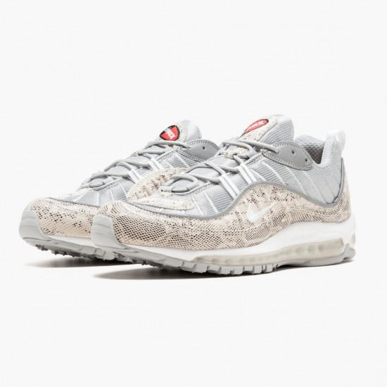 Nike Air Max 98 Supreme Snakeskin 844694 100 Herren/Damen Turnschuhe