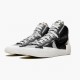 Nike Blazer Mid sacai Schwarz Grau BV0072 002 Herren/Damen Sportschuhe