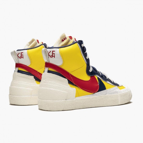 Nike Blazer Mid sacai Snow Beach BV0072 700 Herren/Damen Sportschuhe