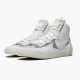 Nike Blazer Mid sacai Weiß Grau BV0072 100 Herren/Damen Sportschuhe