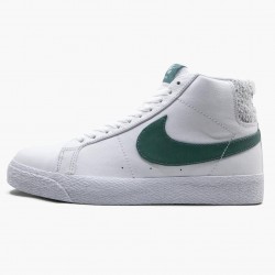 Nike SB Zoom Blazer Mid Weiß Bicoastal CJ6983 100 Herren/Damen Sportschuhe