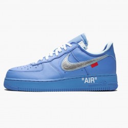 Nike Air Force 1 Low Off Weiß MCA University Blau 