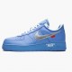 Nike Air Force 1 Low Off Weiß MCA University Blau