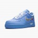 Nike Air Force 1 Low Off Weiß MCA University Blau