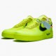 Nike Air Force 1 Low Off Weiß Volt AO4606 700 Herren/Damen Sportschuhe