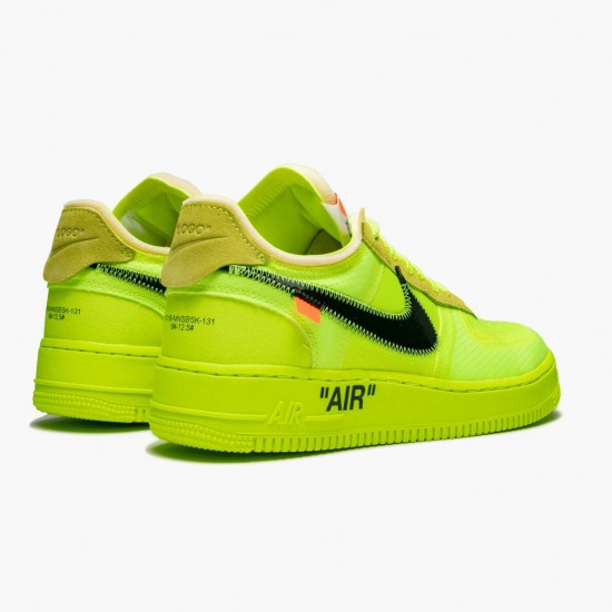 Nike Air Force 1 Low Off Weiß Volt AO4606 700 Herren/Damen Sportschuhe