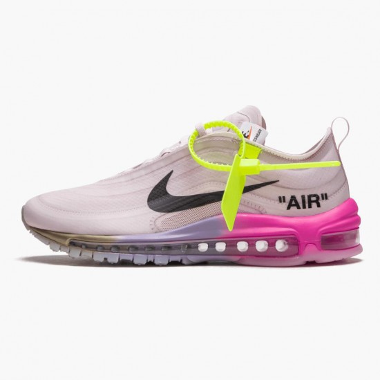 Nike Air Max 97 Off Weiß Elemental Rose Serena Queen AJ4585 600 Herren Sportschuhe