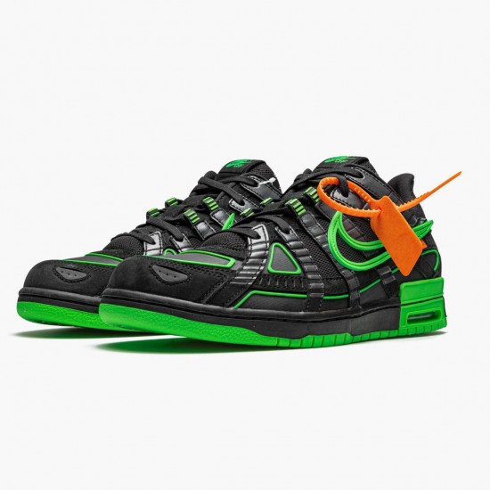 Nike Air Rubber Dunk Off Weiß Grün Strike CU6015 001 Herren/Damen Sportschuhe