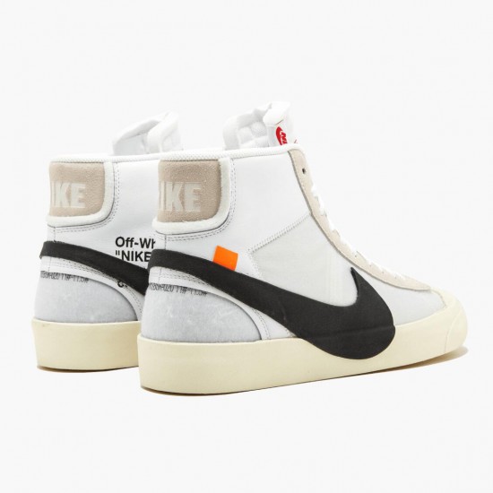 Nike Blazer Mid Off Weiß AA3832 100 Herren/Damen Sportschuhe