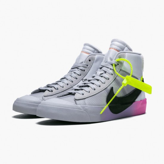 Nike Blazer Mid Off-Weiß Wolf Grau Serena Queen AA3832 002 Herren/Damen Sportschuhe