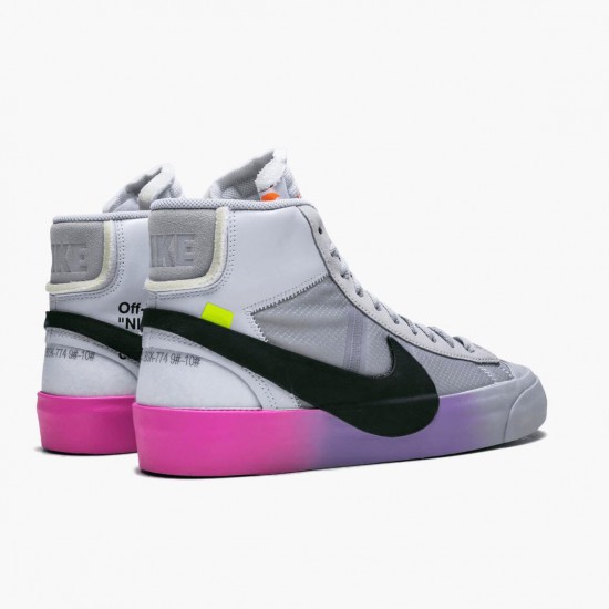 Nike Blazer Mid Off-Weiß Wolf Grau Serena Queen AA3832 002 Herren/Damen Sportschuhe