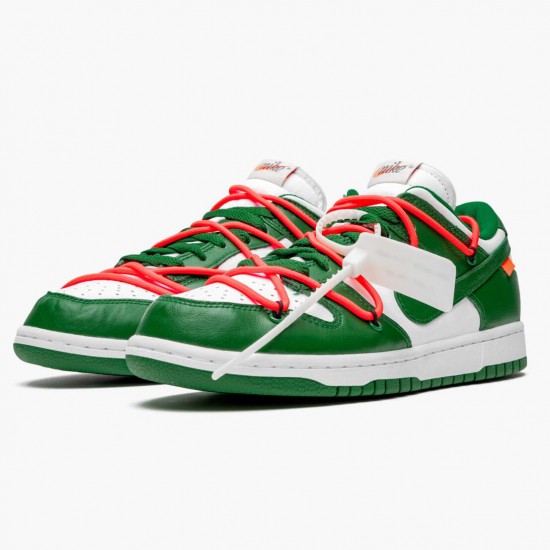 Nike Dunk Low Off Weiß Pine Grün CT0856 100 Herren/Damen Sportschuhe