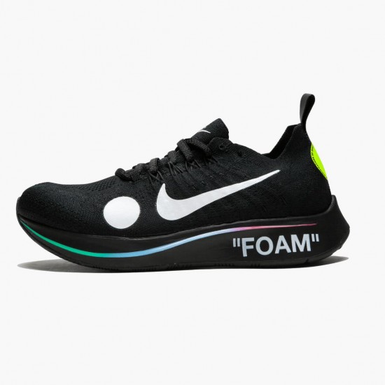 Nike Zoom Fly Mercurial Off Weiß Schwarz AO2115 001 Herren Sportschuhe