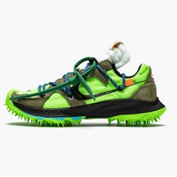 Nike Zoom Terra Kiger 5 OFF WHITE Electric Grün CD8179 300 Herren/Damen Sportschuhe