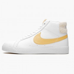 Nike SB Zoom Blazer Mid Weiß Celestial Gold CJ6983 102 Herren/Damen Sportschuhe