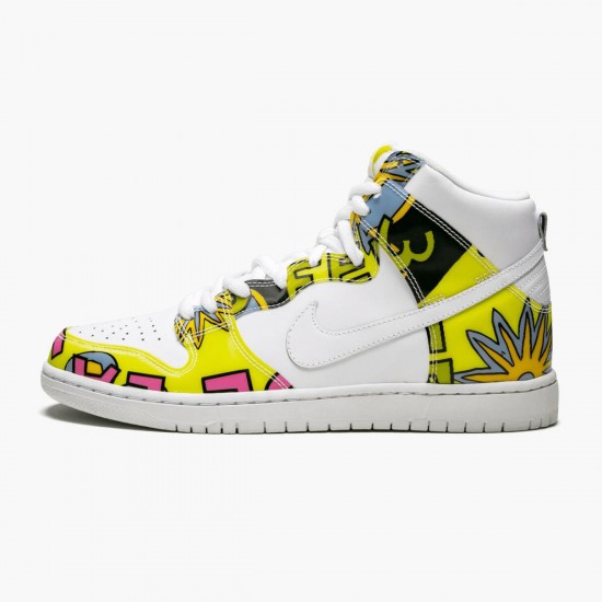 Nike Dunk SB High De La Soul 748751 177 Herren/Damen Sportschuhe