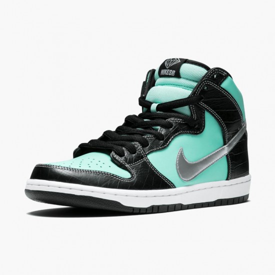 Nike Dunk SB High Diamond Supply Co Tiffany 653599 400 Herren/Damen Sportschuhe