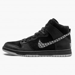 Nike SB Dunk High Schwarz Bar AH9613 002 Herren/Damen Sportschuhe