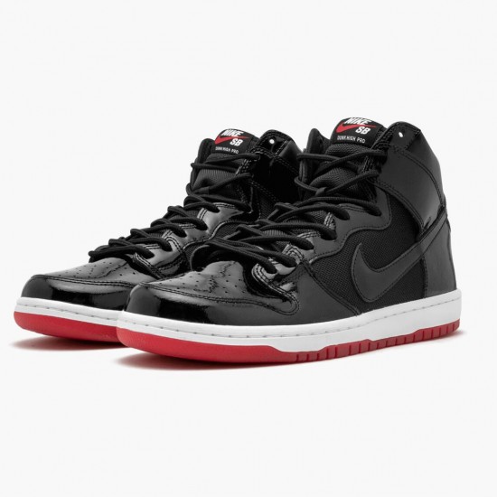 Nike SB Dunk High Bred AJ7730 001 Herren/Damen Sportschuhe