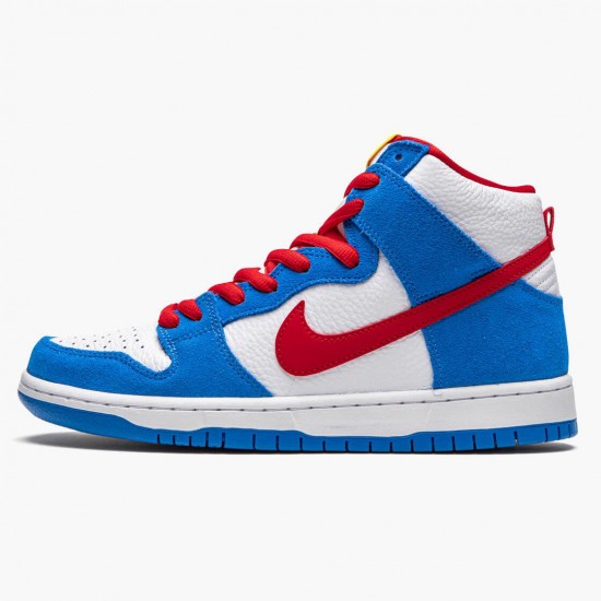 Nike SB Dunk High Doraemon CI2692 400 Herren/Damen Sportschuhe