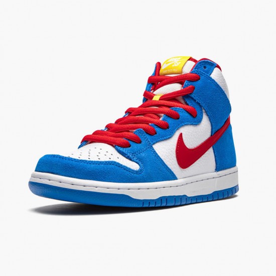 Nike SB Dunk High Doraemon CI2692 400 Herren/Damen Sportschuhe