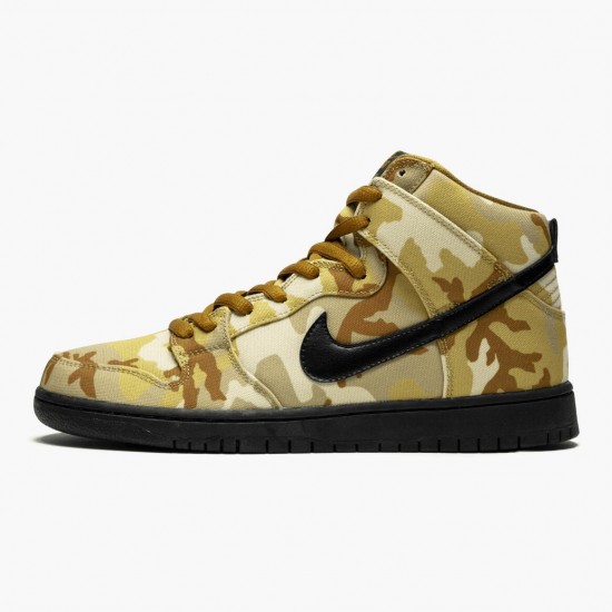 Nike SB Dunk High Pro Desert Camo BQ6826 200 Herren/Damen Sportschuhe