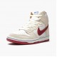 Nike SB Dunk High Sail Bright Crimson CV9499 100 Herren/Damen Sportschuhe