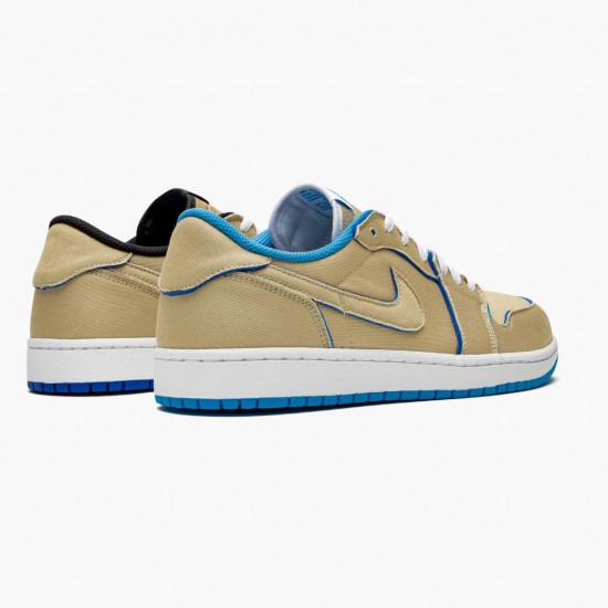 Air Jordan 1 Low SB QS Lance Mountain Desert Ore CJ7891 200 Herren/Damen Sportschuhe