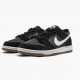 Nike SB Dunk Low Schwarz Weiß Gum 854866 019 Herren Sportschuhe