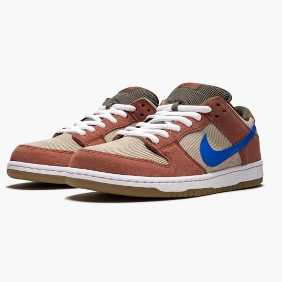 Nike SB Dunk Low Corduroy Dusty Peach BQ6817 201 Herren/Damen Sportschuhe