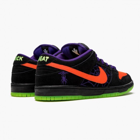 Nike SB Dunk Low Night of Mischief Halloween BQ6817 006 Herren/Damen Sportschuhe