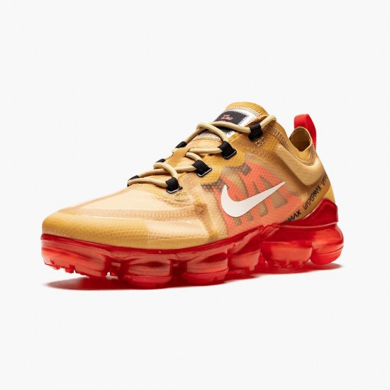 Nike Air VaporMax 2019 Club Gold Ember Glow AR6631 701 Herren Turnschuhe