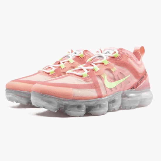 Nike Air VaporMax 2019 Rosa Tint Barely Volt AR6632 602 Damen Turnschuhe