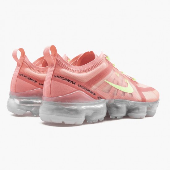 Nike Air VaporMax 2019 Rosa Tint Barely Volt AR6632 602 Damen Turnschuhe