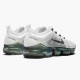 Nike Air VaporMax 2019 Premium Weiß Platin Tint Lime Blast AT6810 100 Herren/Damen Turnschuhe