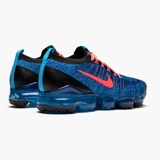 Nike Air VaporMax Flyknit 3 Blau Fury AJ6900 401 Herren Turnschuhe