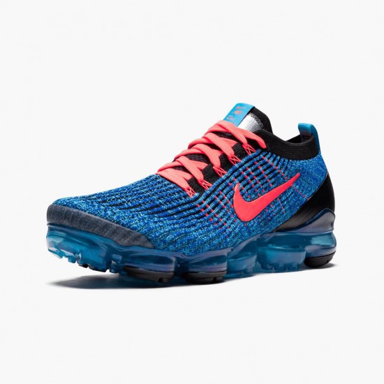 Nike Air VaporMax Flyknit 3 Blau Fury AJ6900 401 Herren Turnschuhe