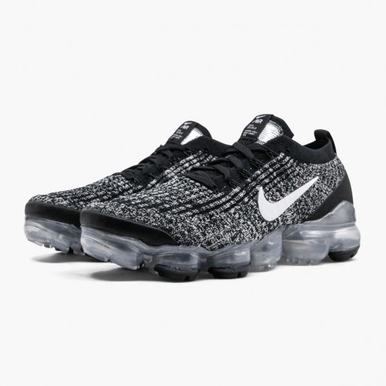 Nike Air VaporMax Flyknit 3 Oreo AJ6910 001 Herren/Damen Turnschuhe