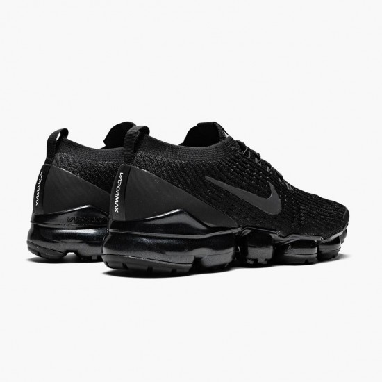 Nike Air VaporMax Flyknit 3 Triple Schwarz AJ6910 002 Herren Turnschuhe