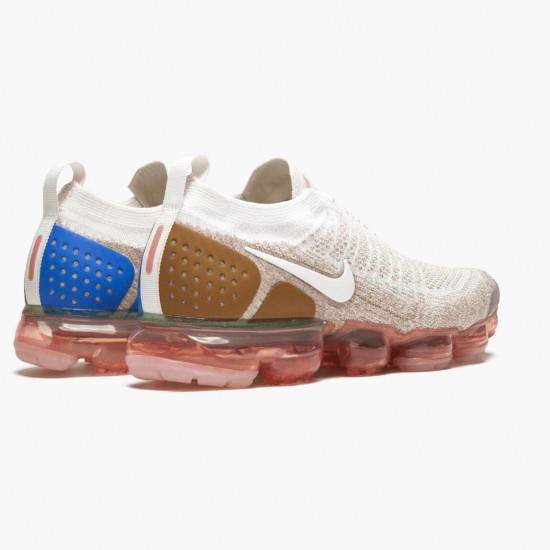 Nike Air VaporMax Moc 2 Sail Wheat AH7006 100 Herren/Damen Turnschuhe