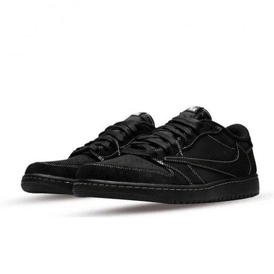 Air Jordan 1 Retro Low OG SP X Travis Scott Schwarz Phantom DM7866-001