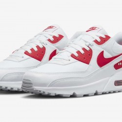 Nike Air Max 90 Weiß Rot dx8966-100