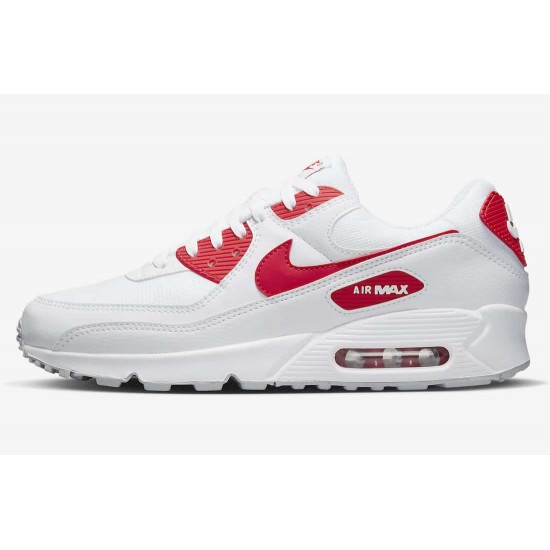 Nike Air Max 90 Weiß Rot dx8966-100