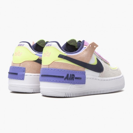 Wmns Air Force 1 Low Shadow Photon Dust Crimson Tint Turnschuhe CI0919 101