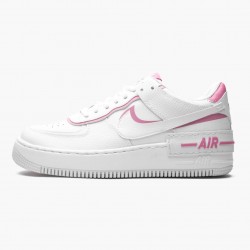 Wmns Air Force 1 Low Shadow "Weiß/Magic Flamingo" Turnschuhe CI0919-102