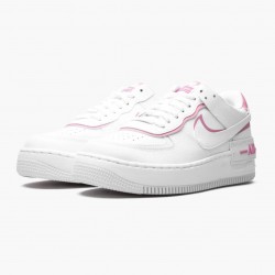 Wmns Air Force 1 Low Shadow "Weiß/Magic Flamingo" Turnschuhe CI0919-102