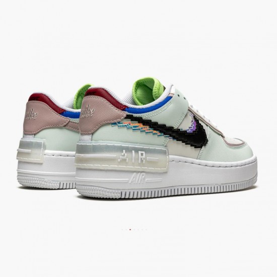 Wmns Air Force 1 Shadow SE Pixel Swoosh Turnschuhe CV8480-300