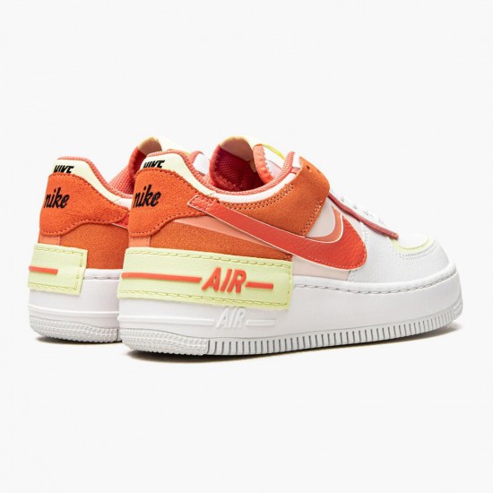 Wmns Air Force 1 Shadow Weiß Magic Ember Turnschuhe CI0919-110