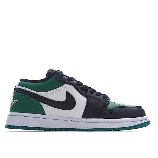 Air Jordan 1 Low Grün Toe 553558-371 Herren/Damen AJ1 Shoes