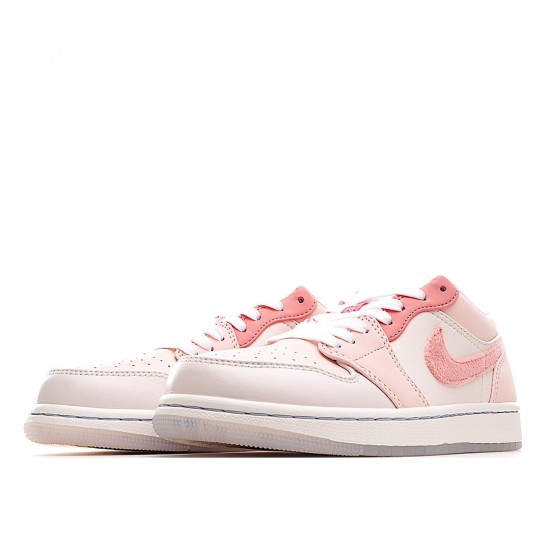 Air Jordan 1 Low Rosa Beige DC0774-105 Herren/Damen AJ1 Shoes